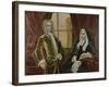 Captain and Mrs. Johannes Schuyler, C.1725-35-John Watson-Framed Giclee Print