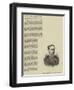 Captain Aubrey Lisle Patton, the Celebrated Pigeon-Shot-null-Framed Giclee Print