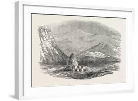 Captain Austin's Arctic Expedition: Cairn Left by the North Star-null-Framed Giclee Print