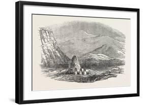 Captain Austin's Arctic Expedition: Cairn Left by the North Star-null-Framed Giclee Print