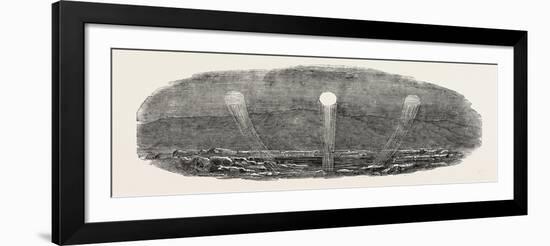Captain Austin's Arctic Expedition: Parhelia, Witnessed October 4, 1850, at Griffith's Island-null-Framed Giclee Print