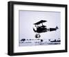 Captain Baron Von Richthofen Landing His Fokker Triplane-German photographer-Framed Giclee Print