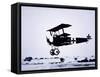 Captain Baron Von Richthofen Landing His Fokker Triplane-German photographer-Framed Stretched Canvas