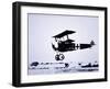 Captain Baron Von Richthofen Landing His Fokker Triplane-German photographer-Framed Giclee Print