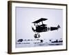Captain Baron Von Richthofen Landing His Fokker Triplane-German photographer-Framed Giclee Print