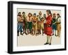 Captain Bartholomew Roberts-Ron Embleton-Framed Giclee Print