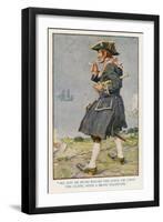 Captain Bill Keeps Watch-Monro S. Orr-Framed Art Print