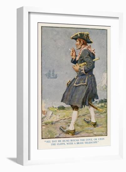 Captain Bill Keeps Watch-Monro S. Orr-Framed Art Print