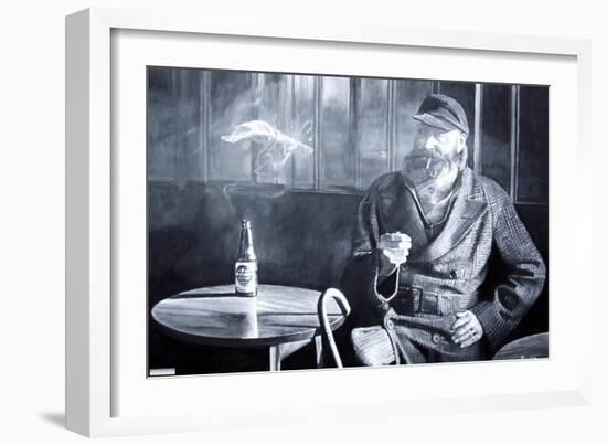 Captain Birdseye, 2008-Kevin Parrish-Framed Giclee Print