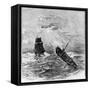 Captain Bligh and His Men Set Adrift after the Mutiny on the Hms Bounty-null-Framed Stretched Canvas