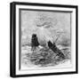 Captain Bligh and His Men Set Adrift after the Mutiny on the Hms Bounty-null-Framed Photographic Print