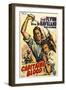 Captain Blood, German Movie Poster, 1935-null-Framed Art Print