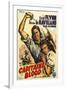 Captain Blood, German Movie Poster, 1935-null-Framed Art Print