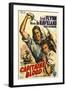 Captain Blood, German Movie Poster, 1935-null-Framed Art Print