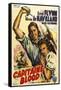 Captain Blood, German Movie Poster, 1935-null-Framed Stretched Canvas