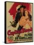 Captain Blood, Italian Movie Poster, 1935-null-Framed Stretched Canvas