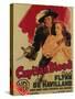 Captain Blood, Italian Movie Poster, 1935-null-Stretched Canvas