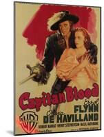 Captain Blood, Italian Movie Poster, 1935-null-Mounted Art Print