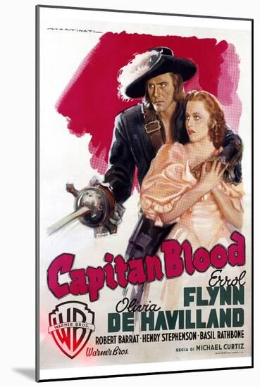 Captain Blood - Movie Poster Reproduction-null-Mounted Photo