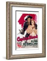 Captain Blood - Movie Poster Reproduction-null-Framed Photo