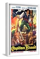 Captain Blood - Movie Poster Reproduction-null-Framed Photo