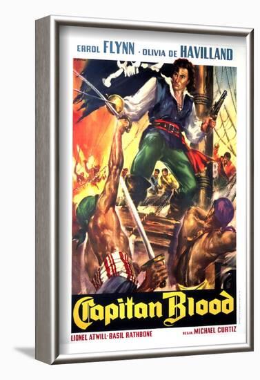 Captain Blood - Movie Poster Reproduction-null-Framed Photo