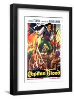 Captain Blood - Movie Poster Reproduction-null-Framed Photo