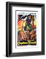 Captain Blood - Movie Poster Reproduction-null-Framed Photo