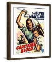 Captain Blood - Movie Poster Reproduction-null-Framed Photo