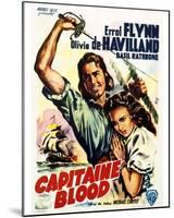 Captain Blood - Movie Poster Reproduction-null-Mounted Photo