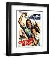 Captain Blood - Movie Poster Reproduction-null-Framed Photo