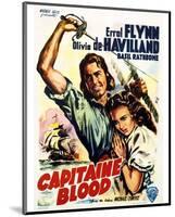 Captain Blood - Movie Poster Reproduction-null-Mounted Photo