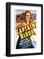 Captain Blood - Movie Poster Reproduction-null-Framed Photo