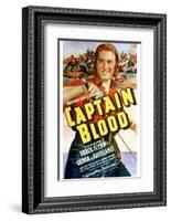 Captain Blood - Movie Poster Reproduction-null-Framed Photo