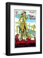 Captain Blood - Movie Poster Reproduction-null-Framed Photo