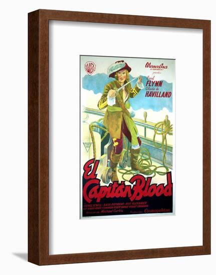 Captain Blood - Movie Poster Reproduction-null-Framed Photo