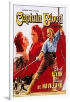 Captain Blood, Swedish Movie Poster, 1935-null-Framed Art Print