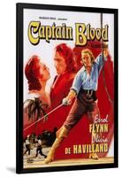 Captain Blood, Swedish Movie Poster, 1935-null-Framed Art Print