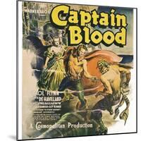 Captain Blood-null-Mounted Art Print