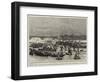 Captain Boyton's Company's First Appearance in London-null-Framed Giclee Print