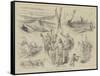 Captain Boyton's Successful Trip across the Channel-null-Framed Stretched Canvas