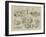 Captain Boyton's Successful Trip across the Channel-null-Framed Giclee Print