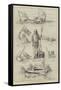 Captain Boyton's Voyage from Westminster to Greenwich-null-Framed Stretched Canvas