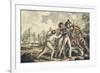 Captain Burney Discovering His Murdered Shipmates', from the Voyages of Captain Cook-Isaac Robert Cruikshank-Framed Giclee Print