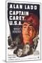 Captain Carey, U.S.A., Wanda Hendrix, Alan Ladd, 1950-null-Mounted Premium Giclee Print