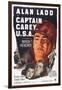 Captain Carey, U.S.A., Wanda Hendrix, Alan Ladd, 1950-null-Framed Art Print