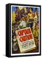 Captain Caution-null-Framed Stretched Canvas