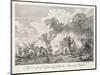 Captain Cook is Killed in Hawaii (Sandwich Islands) During a Quarrel Over a Stolen Boat-Grainger-Mounted Art Print