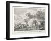 Captain Cook is Killed in Hawaii (Sandwich Islands) During a Quarrel Over a Stolen Boat-Grainger-Framed Art Print