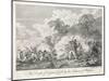 Captain Cook is Killed in Hawaii (Sandwich Islands) During a Quarrel Over a Stolen Boat-Grainger-Mounted Art Print